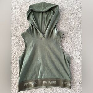 Ivy Park Hooded Cropped Tank